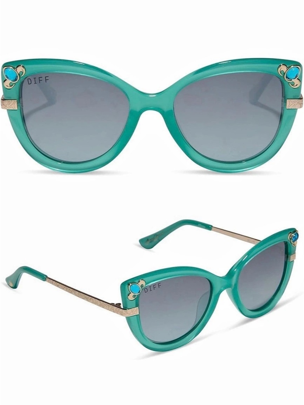 DIFF Disney Princess DIFF sunglasses Jasmine Sunglasses Like New